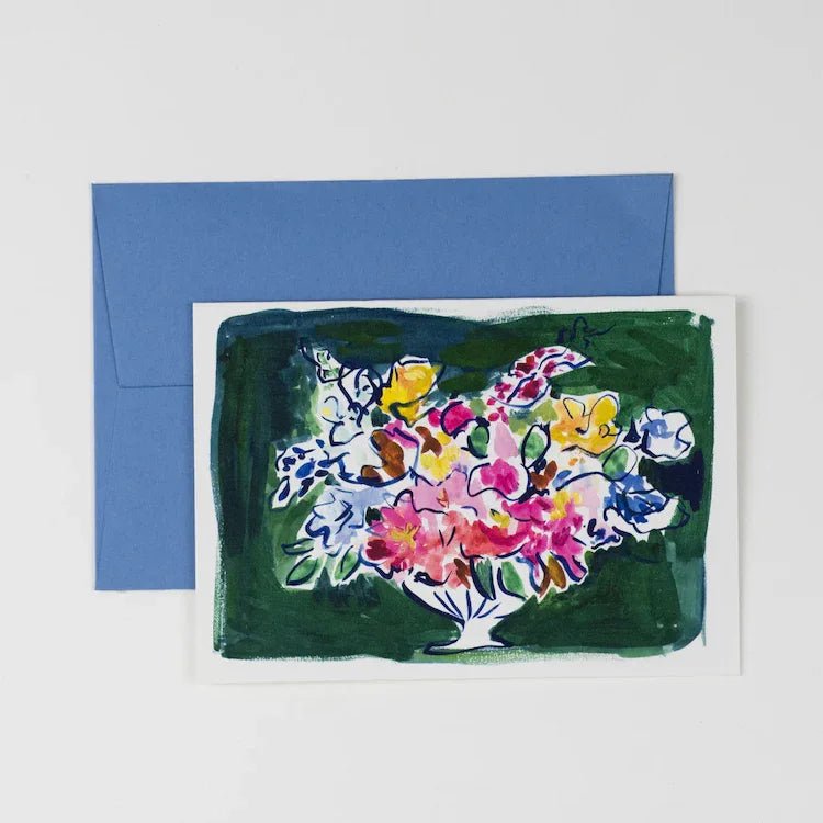 Colourful Vase Card - The Voyage Dubai