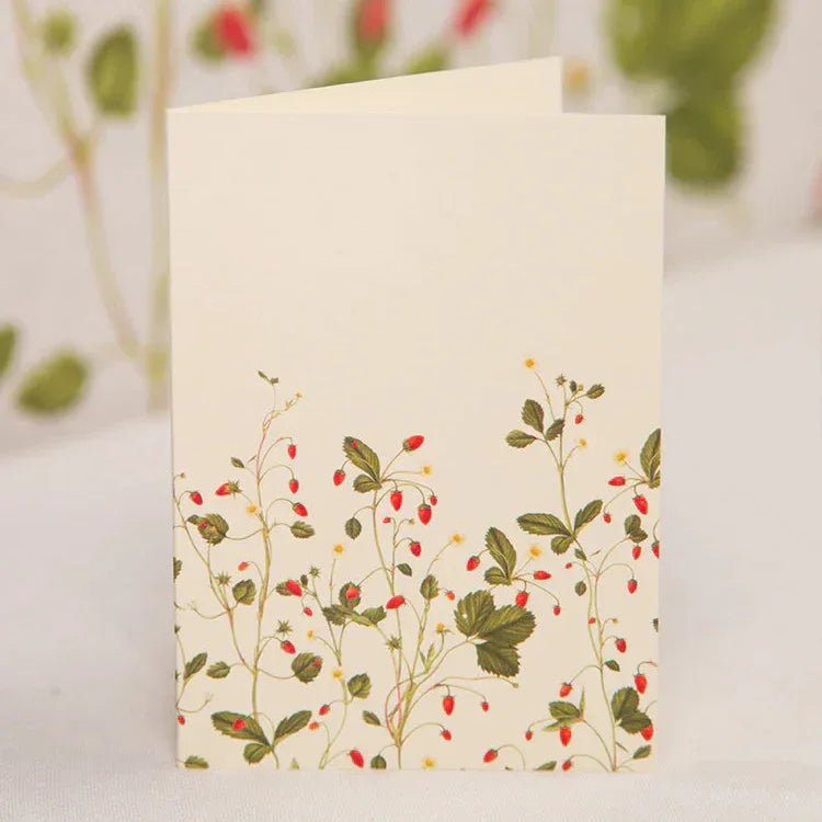 'Fraises des Bois' Greeting Card - The Voyage Dubai