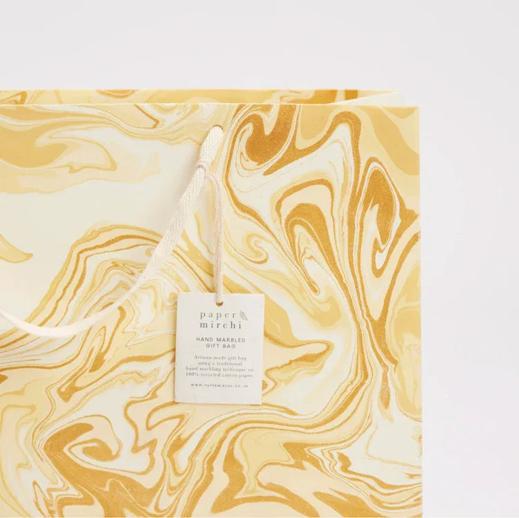 Hand Marbled Gift Bags (Large) - Celebration - The Voyage Dubai
