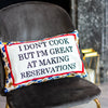 The Voyage Dubai - I Don't Cook Needlepoint Cushion