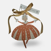Joyful Gala Hand Painted Wooden Ornament by Alice Mary Lynch - The Voyage Dubai