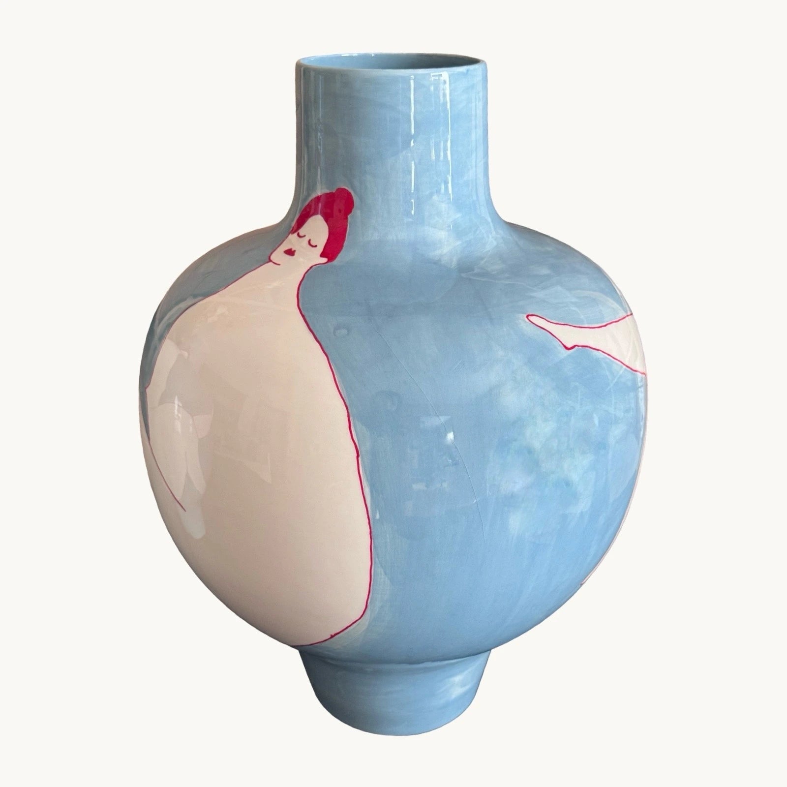 The Voyage Dubai - Queen Blue Large Vase