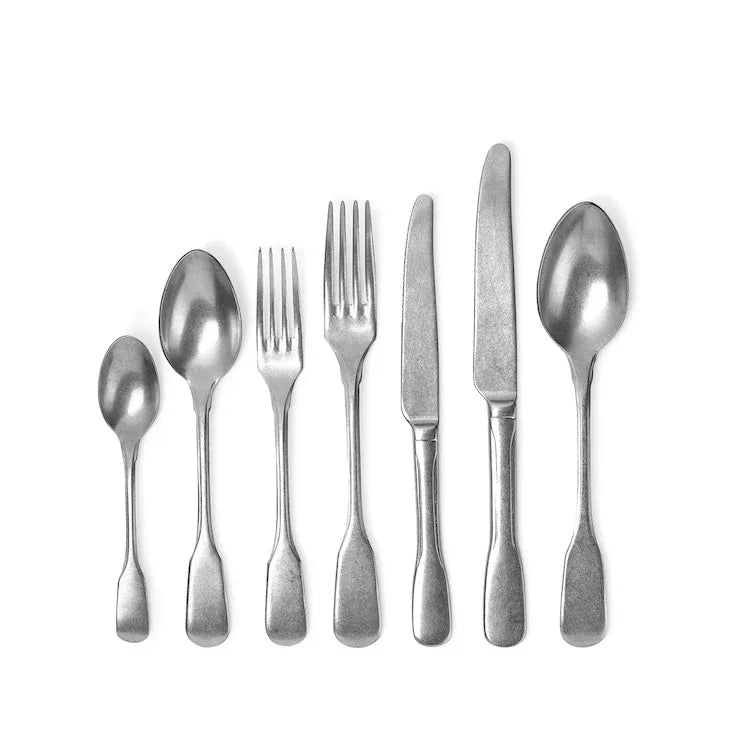 S&B 7 pc Cutlery Set in Stainless Steel - The Voyage Dubai
