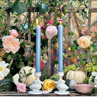 S&B Set of 2 Straight Candles Blue - The Voyage Dubai