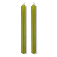 S&B Set of 2 Straight Candles Green - The Voyage Dubai