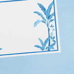 Blue Palms Note Cards