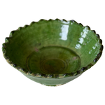 The Voyage Dubai - Tamegroute Pottery Bowl - Jagged  Our range of Tamegroute pottery is designed to be cherished. Crafted from clay and natural raw materials native to the region, each piece is organically shaped without moulds in a traditional method passed down from generation to generation. Both practical and stylish, use the bowls for serving snacks and dips or simply as a decorative piece for display.
