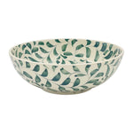 The Voyage Dubai - Scroll Bowl, 22cm in Green   One of Villa Bologna's heritage designs, the Scroll is instantly recognisable in Malta having been in production since the 1950’s. Conceived by Aldo Cremona and passed down over the years, it is a romantic pattern that is full of vibrancy thanks to the sunny colourways and busy rhythm. Pair with the Stripe collection for a laid-back mix-and-match look.  Handmade and hand painted made in Malta.