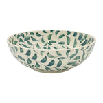The Voyage Dubai - Scroll Bowl, 22cm in Green   One of Villa Bologna's heritage designs, the Scroll is instantly recognisable in Malta having been in production since the 1950’s. Conceived by Aldo Cremona and passed down over the years, it is a romantic pattern that is full of vibrancy thanks to the sunny colourways and busy rhythm. Pair with the Stripe collection for a laid-back mix-and-match look.  Handmade and hand painted made in Malta.
