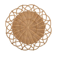 The Voyage Dubai - Available in four striking variations, our wicker placemats are handwoven by artisans in India. Use them to create a textural, layered tablescape.