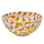 The Voyage Dubai - Scroll Bowl, 14cm in Yellow One of Villa Bologna's heritage designs, the Scroll is instantly recognisable in Malta having been in production since the 1950’s. Conceived by Aldo Cremona and passed down over the years, it is a romantic pattern that is full of vibrancy thanks to the sunny colourways and busy rhythm. Pair with the Stripe collection for a laid-back mix-and-match look.