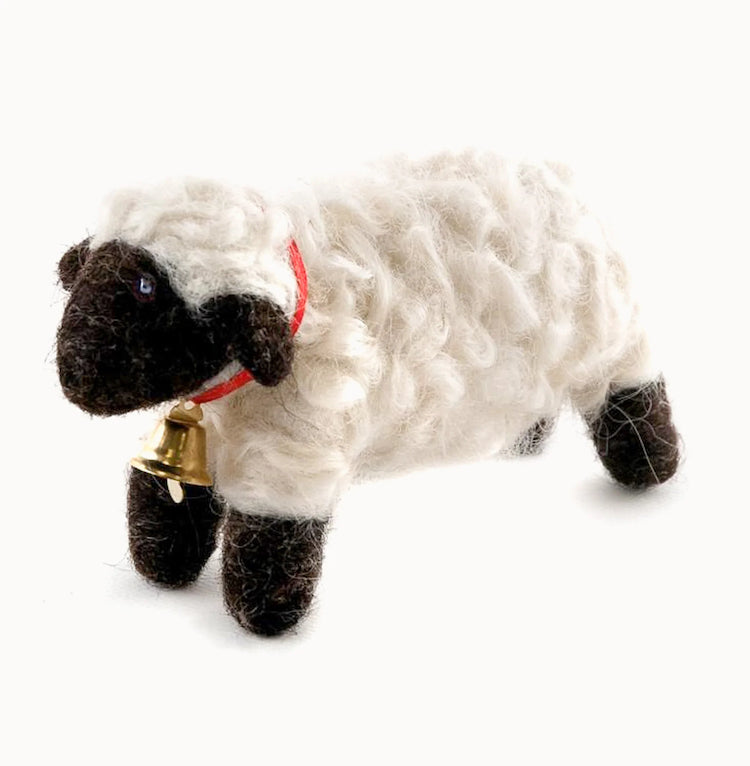 The Voyage Dubai - Felted Wool Mayan Nativity - 5 pcs set  Handmade in Guatemala, each Mayan woman creates her own delightfully unique rendition of the Holy Family