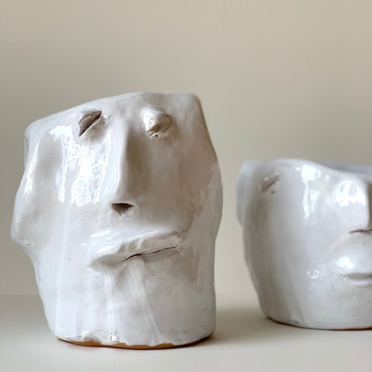 Ceramic Head Sculpture #2 - The Voyage Dubai