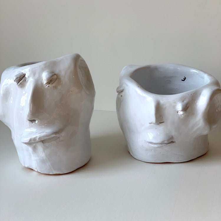 Ceramic Head Sculpture #2 - The Voyage Dubai
