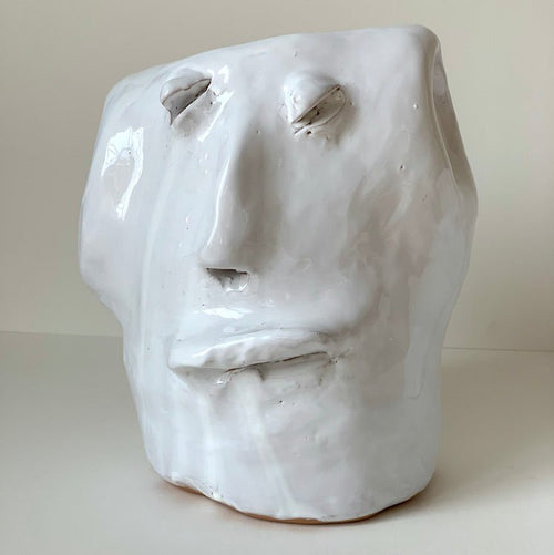 Ceramic Head Sculpture #2 - The Voyage Dubai