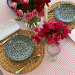 Classic Stripe Tablecloth – Rose - The Voyage Dubai