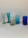 The Voyage Dubai - Handblown Syrian Recycled Bubble Tumbler (Cobalt Blue) Beautiful, whilst adding an element of fun, coloured glass is having a moment in the spotlight and we absolutely love these bubble tumblers, individually hand-crafted by talented artisans in Syria.