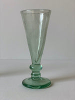 Handblown Syrian Recycled Champagne Flute (Clear) - The Voyage Dubai