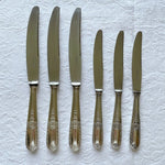 Set of twelve French silver plated antique knives - The Voyage Dubai