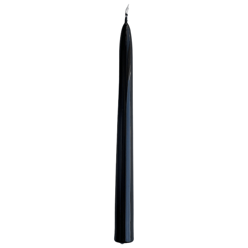 Set of Two Tapered Candles in Black - The Voyage Dubai