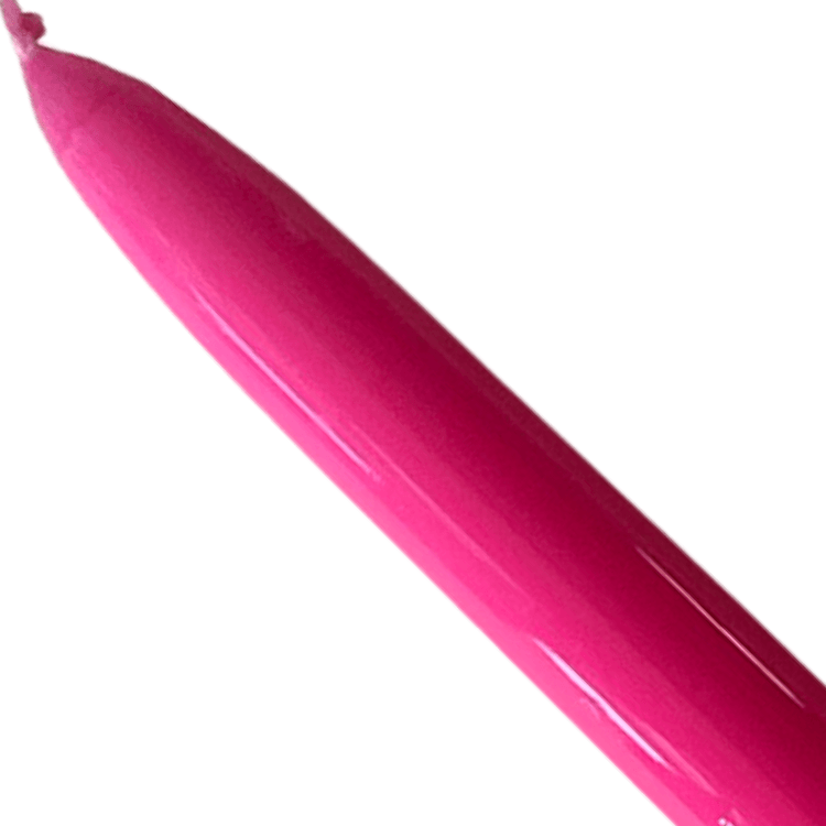 Set of Two Tapered Candles in Fuchsia - The Voyage Dubai