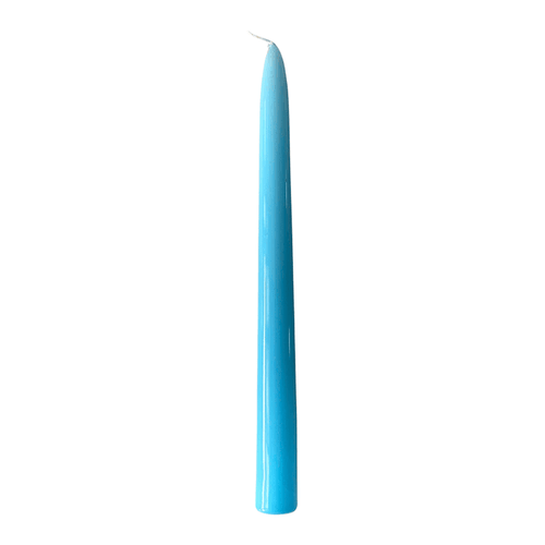 Set of Two Tapered Candles in Light Blue - The Voyage Dubai
