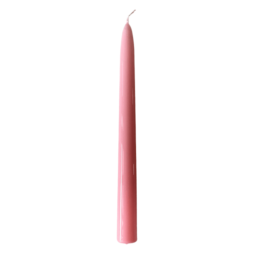 Set of Two Tapered Candles in Pink - The Voyage Dubai