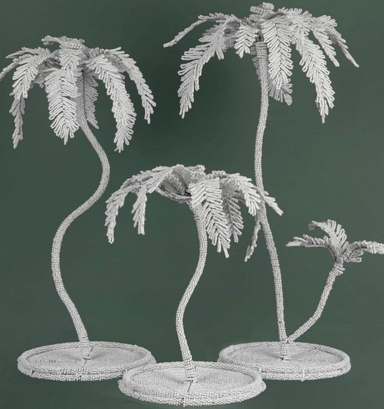 Small Palm Tree Candle Holder - The Voyage Dubai