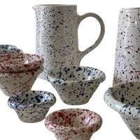 Splatter Jug in Blue - The Voyage Dubai